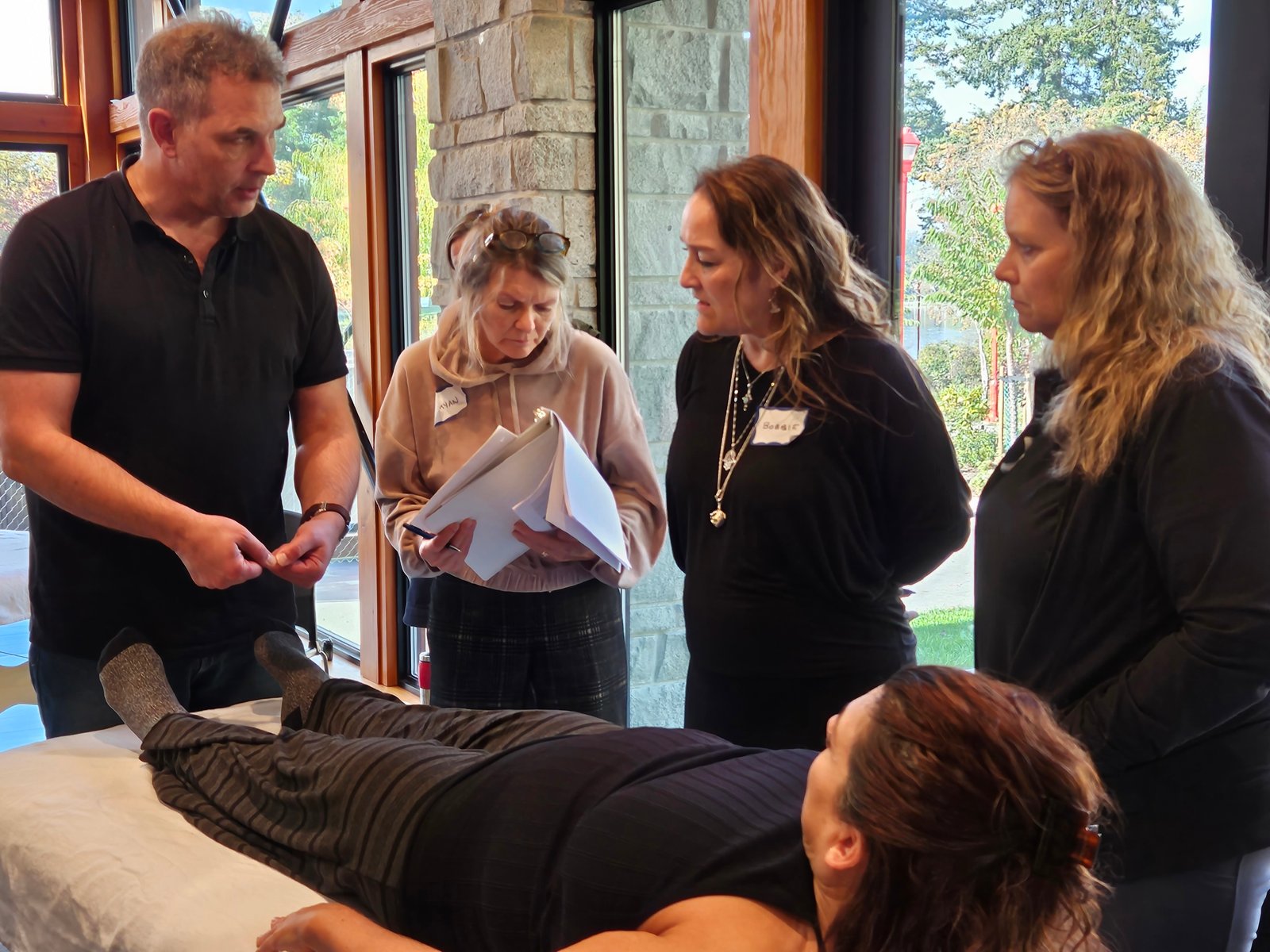 Jean-Paul teaches Kruger Omni Healing